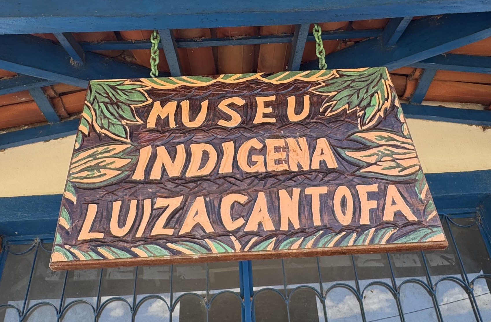 Placa do Museu Luiza Cantofa